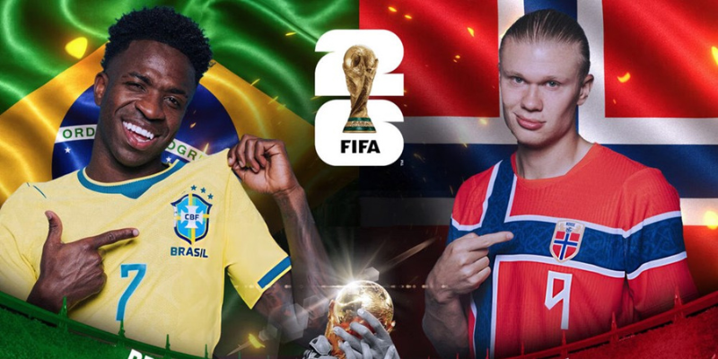 Tương quan trước trận Brazil - Na Uy